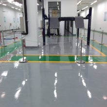 专业铸就品质 山东莱芜泰安环氧树脂地坪漆施工公司工厂地坪工程实景解析
